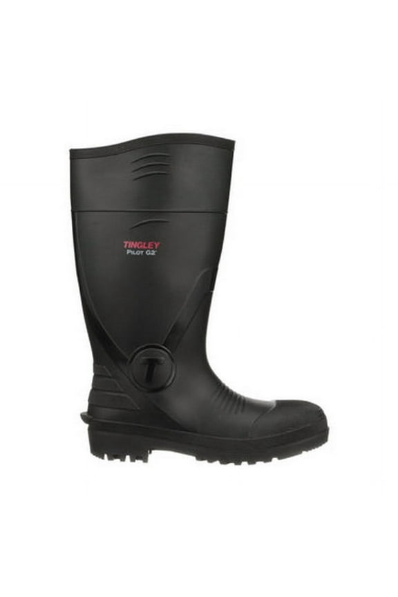 Black PVC Boot,Men's,Black,11,PR 31161