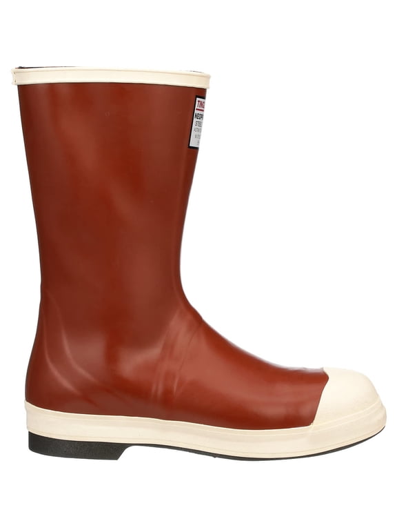 Pylon MB922B Neoprene Steel Toe Boot, 12-1/2 Inch Height, Mens 9 / Womens 11, Brick Red Upper - Brown Sole CA3