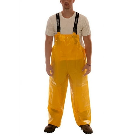 Tingley Rain Bib Overall,2XL,Yellow,Unisex O22047