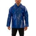 thumbnail image 1 of Tingley Men's Rain Jacket, Polyurethane, Snaps with Storm Flap, Blue, 4XL J22161, 1 of 2