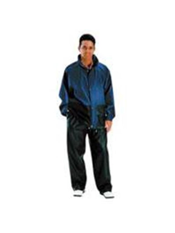 Stormflex Rain Jkt w/Hood/Pockets, Stretch, Black, 2XL J67113.2X