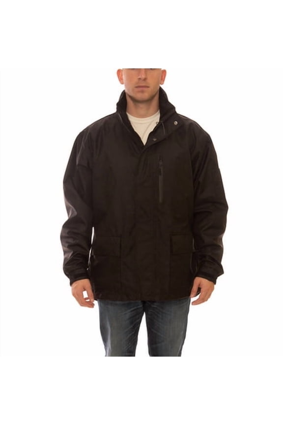Rubber 233698 Extra Large Black Premium Waterproof Breathable Jacket