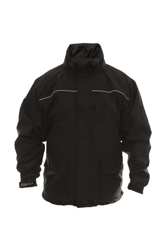 Rubber  Black Icon LTE Jacket, Extra Large