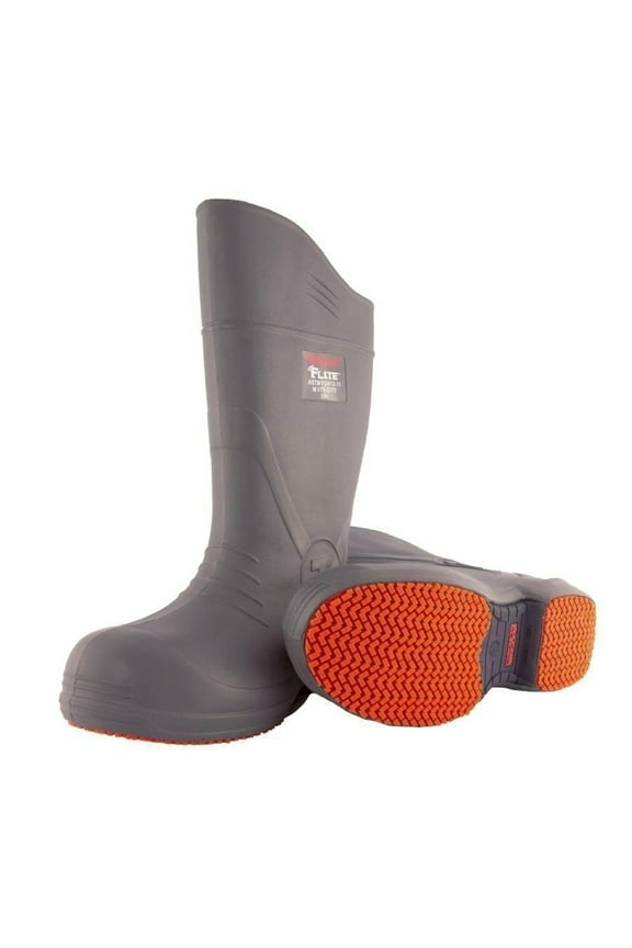 Flite Safety Toe Boot w/ Safety-Loc Outsole, Gray, Men's 10 / Women's 12