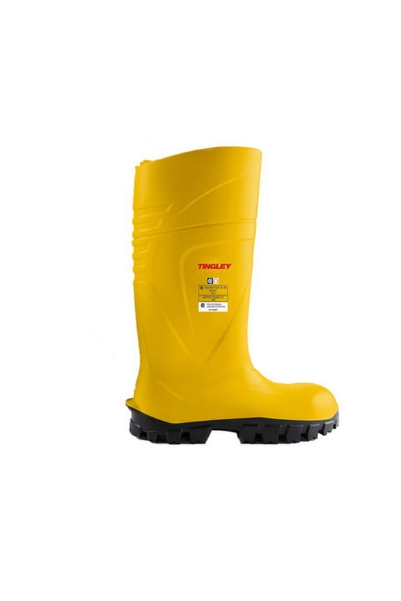 Rubber Boot,Men's,11,Knee,Yellow,PR 77253