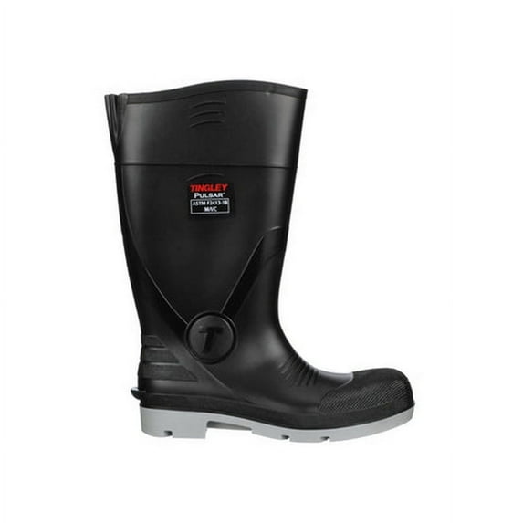 Tingley Rubber Boot,Men's,13,Knee,Black,PR 43251