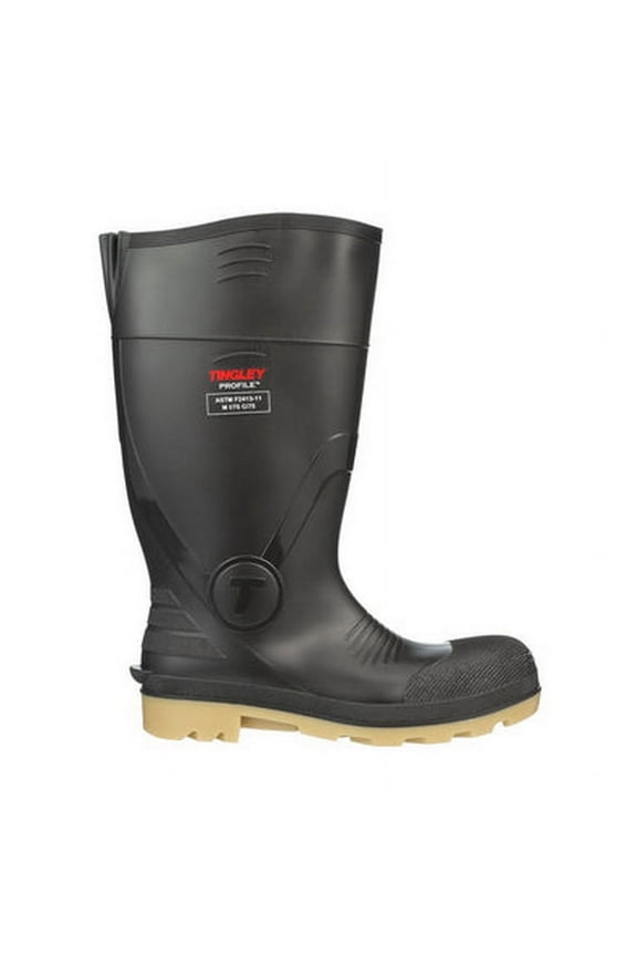 Men's Profile Rubber Boot, Composite Toe, 15" Height, Brown, 13 51254