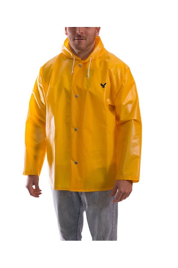 Rubber 702117367 Gold Iron Eagle Jacket with 10 ml Hood, Large