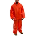 thumbnail image 1 of Tingley 2-Piece Rainsuit, PVC, 0.35 mil Thick, Attached, Orange, M S63219, 1 of 5