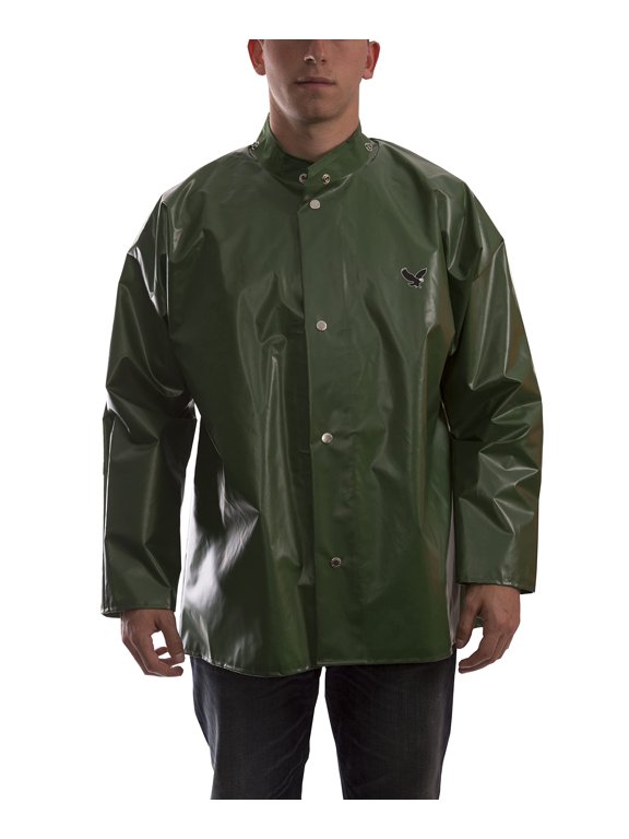 Unisex Iron Eagle Waterproof Jacket, Green, 4X-Large