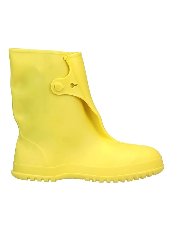 Workbrutes 35123 Waterproof PVC 10-Inch Height Overshoe, Extra-Large, Yellow