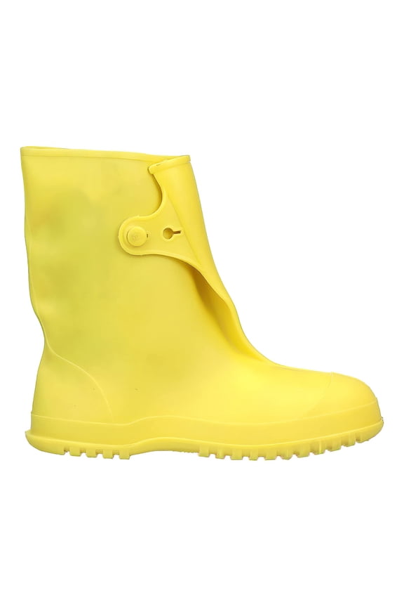 Workbrutes 35123 Waterproof PVC 10-Inch Height Overshoe, Extra-Large, Yellow