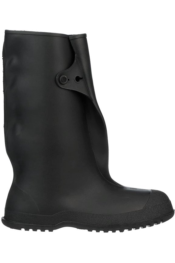 Workbrutes 35141 Waterproof PVC 14-Inch Height Overshoe, Extra-Large, Black CA1