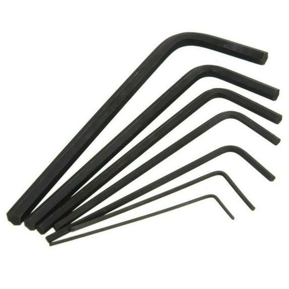 Tinglu 7 Pcs/Set Mini Micro Hexagon Hex Allen Key Set Wrench Screwdriver Tool Kit 0.7mm-3mm
