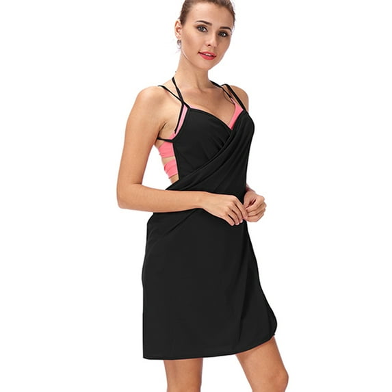 Tinglu Beach Dress Wrap Bikini Cover-up Shawl Sexy Swimsuit Dress Women Bikini