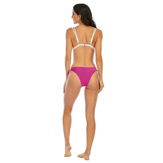 Tinglu Bikini G-string Women Summer Bottoms Swim Briefs Beach Thong