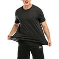 thumbnail image 1 of Tinglu Men's Short Sleeve T-Shirts Breathable Male Tops Tees, 1 of 8