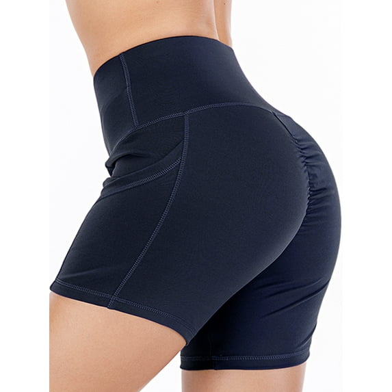Tinglu Sexy Yoga Shorts Safety Training Shorts Workout Butt Lift Women Sport Leggings Shaper