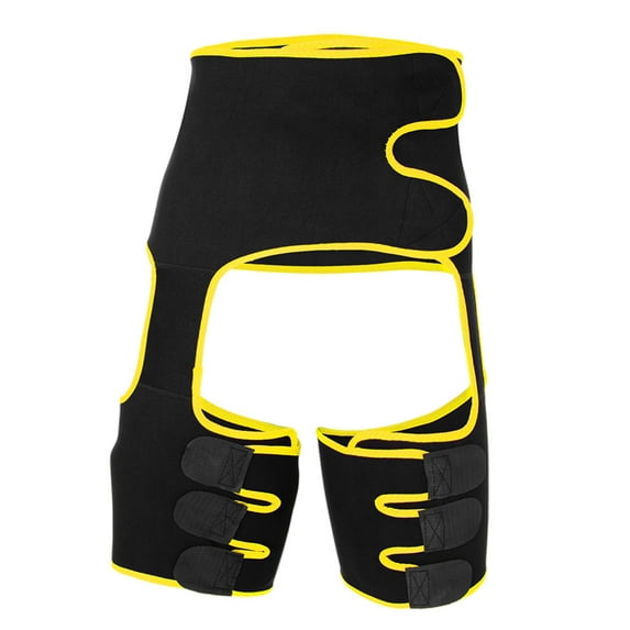 Tinglu Waist Trainer for Women 3-in-1 Thigh Trimmer Belt with Butt Lifter Slimming Body Shaper Sweat Band