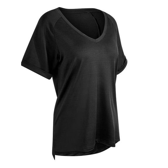Tinglu Workout Tops for Women Yoga Shirts Female Athletic Fitness Sport Yoga T-shirts