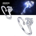 thumbnail interactive-video image 1 of To My Daughter Highs And Lows Ring | Double Wave Zircon Ring | Mother Daughter Jewelry Gift 1 of 6