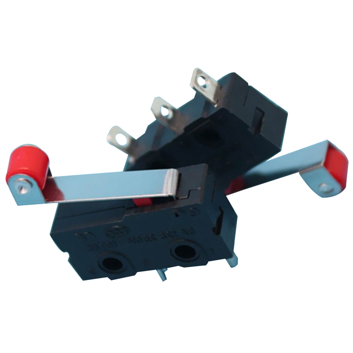 Tingshir 10 Pcs Roller Micro Lever Walker The Switch Limit Switch Black