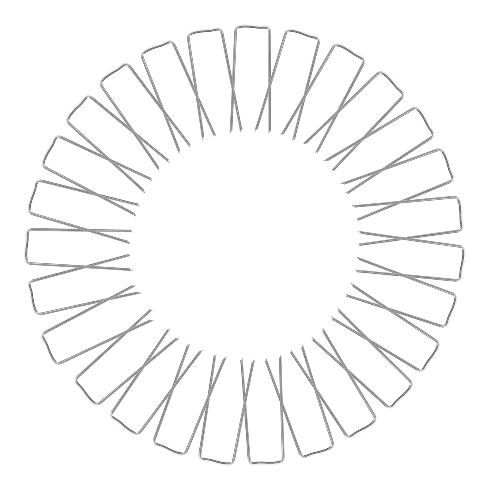 Tingshir 100Pcs Multipurpose Greening Pins Garden Plant Landscape Pins