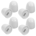 Tingshir 8pcs Toilet Bolt Caps Universal Toilet Bolt Caps Toilet Bowl