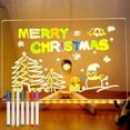Tingzi Acrylic Dry Erase Board with Light, 2025 New LED Note Board with