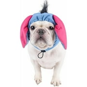 Tingzi Dog Costume Hat with Donkey Ear for Dogs and Cats, Funny Dog Christmas Costumes Headwear,Small Medium Large Dog Costume for Party Birthday(S)
