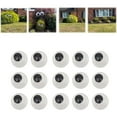 thumbnail image 1 of Tingzi Googly Eyes for Bushes, Halloween Eyes for Bushes, Glowing Eyes for Bushes Halloween, Light Up Eyes for Bushes, Giant Glow in The Dark Googly Eyes, Googly Eyes Self Adhesive (60 MM-15 Sets), 1 of 7