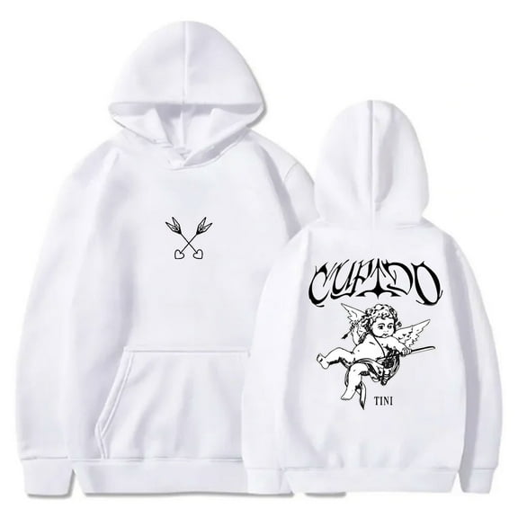 Tini Stoessel Cupido Angel Hoodies Un Mechon de Pelo Tour Merch Pullovers Women Men Fashion Sweatshirts