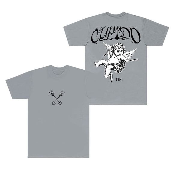 Tini Stoessel Cupido Angel Tee Un Mechon de Pelo Tour Merch T-shirts Women Men Fashion Short Sleeve