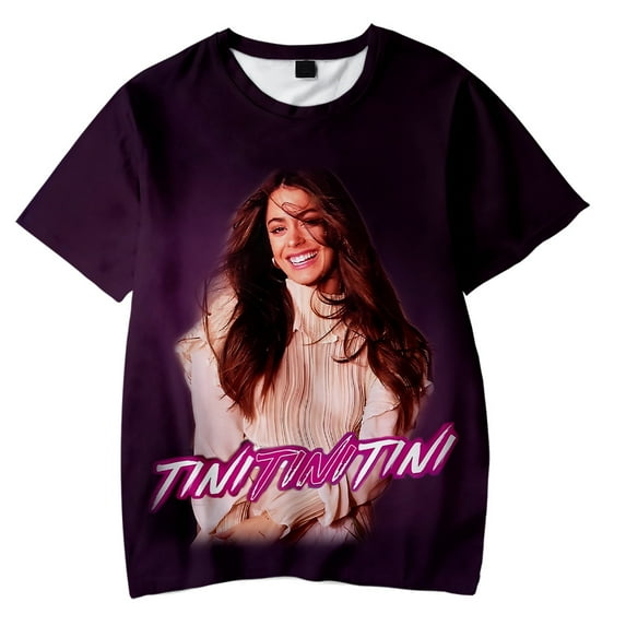 Tini Stoessel T-Shirt Merch Tee For Women/Men O-neck Short Sleeve Casual Tshirt Streetwear