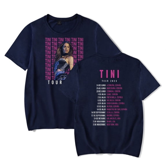 Tini Stoessel Tini Tour T shirt Summer Casual Tshirt Streetwear