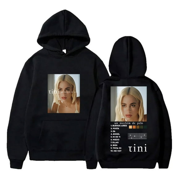 Tini Stoessel Tour Hoodies Un Mechon de Pelo Merch Pullovers Winter Women Men Fashion Casual Hooded Sweatshirts