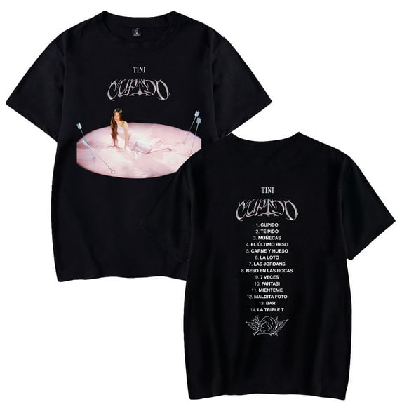 Tini Stoessel Tour T-shirt Women Men Casual Short Sleeve Tee 2023 Tour Merch