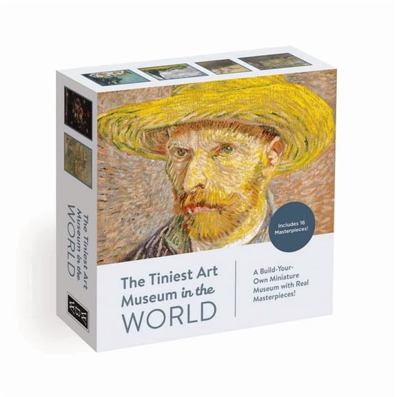 Tiniest Museum The Tiniest Art Museum in the World: Build-Your-Own Miniature Art Museum with Real Masterpieces!, (Hardcover)