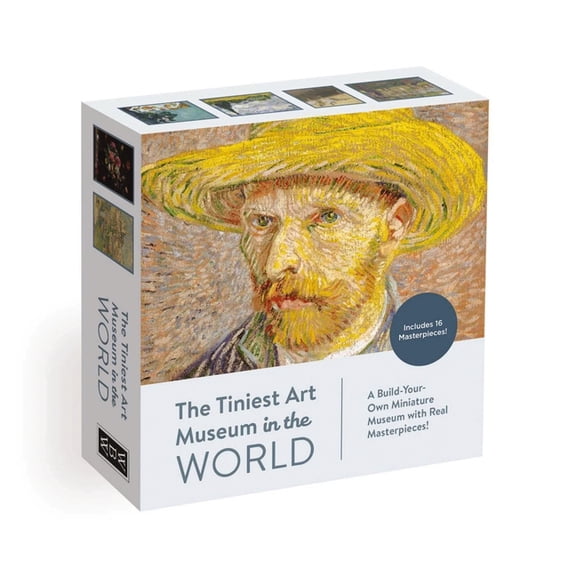 Tiniest Museum The Tiniest Art Museum in the World: Build-Your-Own Miniature Art Museum with Real Masterpieces!, (Hardcover)