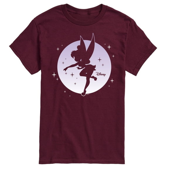 Tink Moon Silhouette - Men's Short Sleeve Graphic T-Shirt