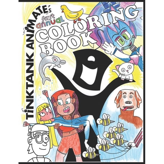 Tink Tank Animate's Coloring Books Tink Tank Animate's Coloring Book, Book 1, (Paperback)
