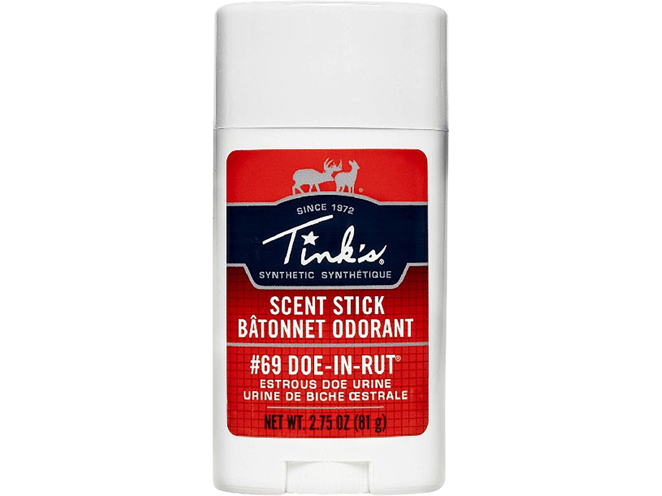 Tink's #69 Doe in Rut Deer Scent Stick Synthetic 2.75 oz