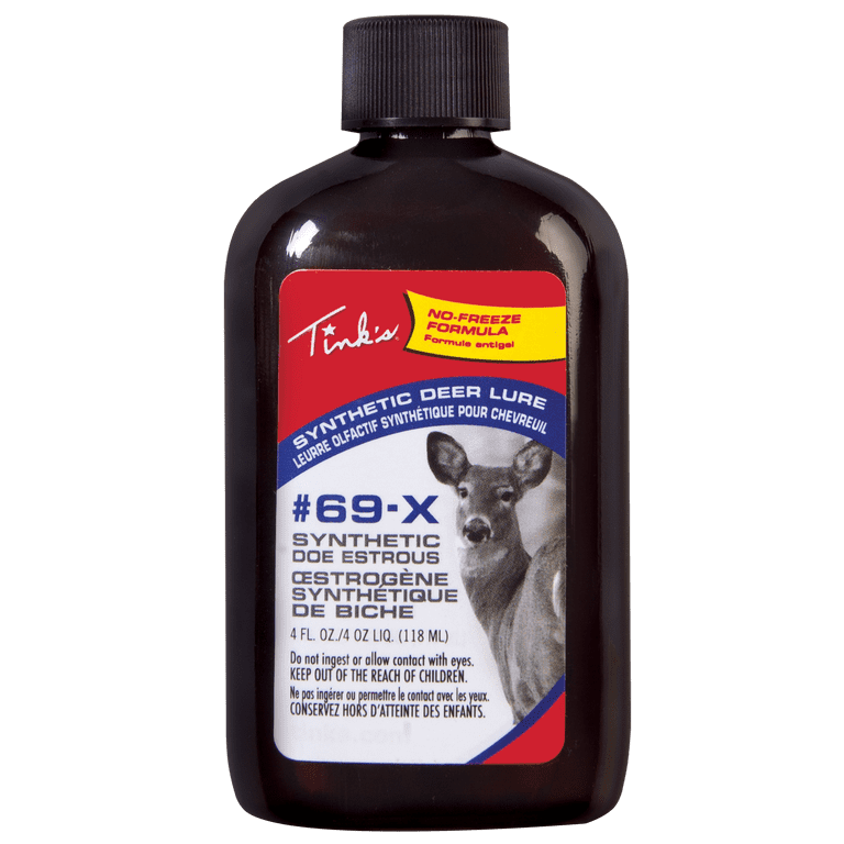 TINKS DEER LURE #69 DOE-IN-RUT SYNTHETIC 1FL OUNCE BOTTLE TINKS DEER LURE #69 DOE-IN-RUT SYNTHETIC 1FL OUNCE BOTTLE
