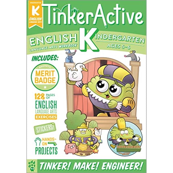 Pre-Owned Tinkeractive Workbooks: Kindergarten English Language Arts (Paperback) 1250318653 9781250318657