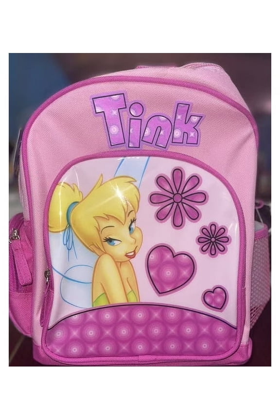 12" Toddler Backpack - Color Pink - with a BONUS Water Bottle