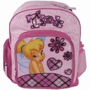 Tinker Bell 12" Toddler Backpack - PINK - with BONUS Water Bottle Small Size for Age 3+