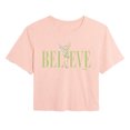 thumbnail image 1 of Tinker Bell - Believe Cropped Graphic T-Shirt, 1 of 4