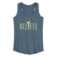 thumbnail image 1 of Tinker Bell - Believe  - Ladies Racerback Tank, 1 of 5