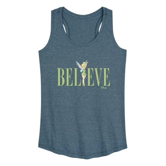 Tinker Bell - Believe  - Ladies Racerback Tank