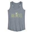 thumbnail image 1 of Tinker Bell - Believe  - Ladies Racerback Tank, 1 of 5
